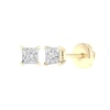 Thumbnail Image 1 of 10K Gold 1/2 CT. T.W. Lab-Grown Diamond Square Studs