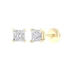 Thumbnail Image 1 of 10K Gold 1 CT. T.W. Lab-Grown Diamond Square Studs
