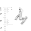 Thumbnail Image 2 of Sterling Silver Tube Initial Necklace Charm