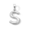 Thumbnail Image 1 of Sterling Silver Tube Initial Necklace Charm