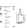 Thumbnail Image 2 of Sterling Silver Tube Initial Necklace Charm