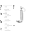 Thumbnail Image 2 of Sterling Silver Tube Initial Necklace Charm
