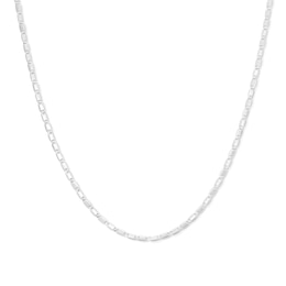 Solid Sterling Silver Mariner Chain - 18"