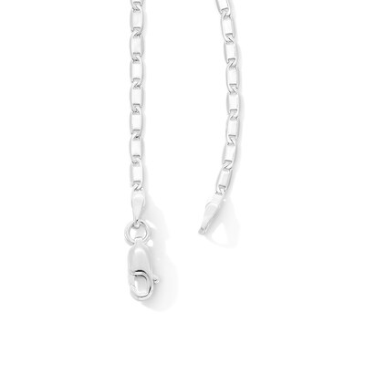 Solid Sterling Silver Mariner Chain - 18"
