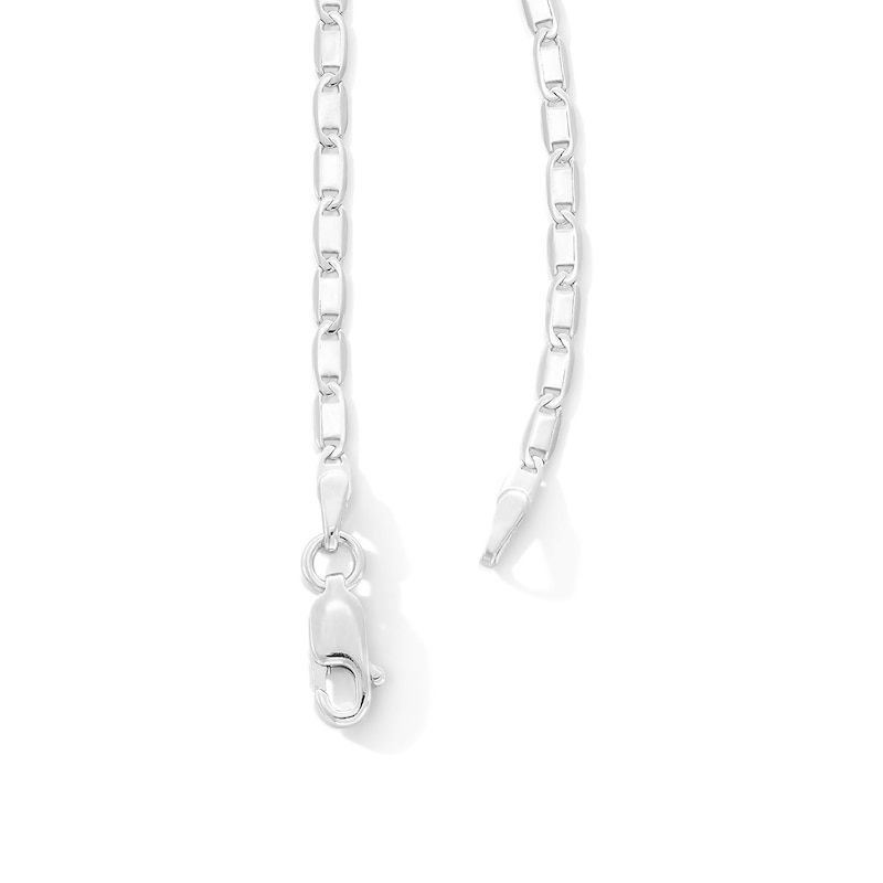 Main Image 2 of Solid Sterling Silver Mariner Chain - 18"