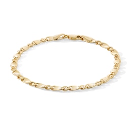 10K Gold Mariner Chain Bracelet - 7"