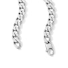 Thumbnail Image 2 of Solid Sterling Silver Miami Cuban Curb Chain - 22"