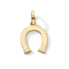 Thumbnail Image 1 of 10K Gold Horseshoe Necklace Charm