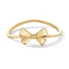 Thumbnail Image 1 of 10K Solid Gold Bow Ring - Size 7