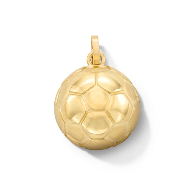 10K Solid Gold Soccer Ball Charm