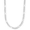 Thumbnail Image 1 of Solid Sterling Silver Figaro Chain - 22"