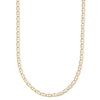 Thumbnail Image 1 of 10K Hollow Gold Mariner Chain - 24"