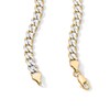 Thumbnail Image 2 of 10K Two-Tone Gold Curb Chain - 26"