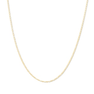 10K Yellow Gold Bonded Valentino Chain - 18"