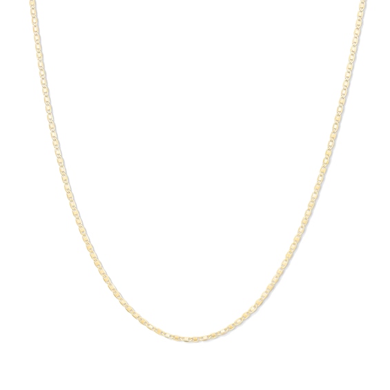 10K Yellow Gold Bonded Valentino Chain - 18"