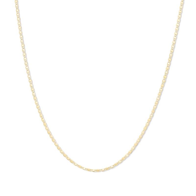 10K Yellow Gold Bonded Valentino Chain - 18"