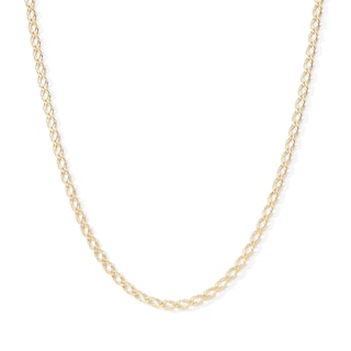 10K Hollow Gold Rambo Chain - 20"