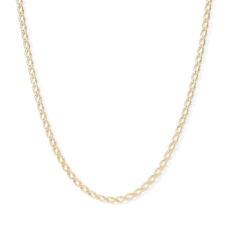 10K Hollow Gold Rambo Chain - 20"