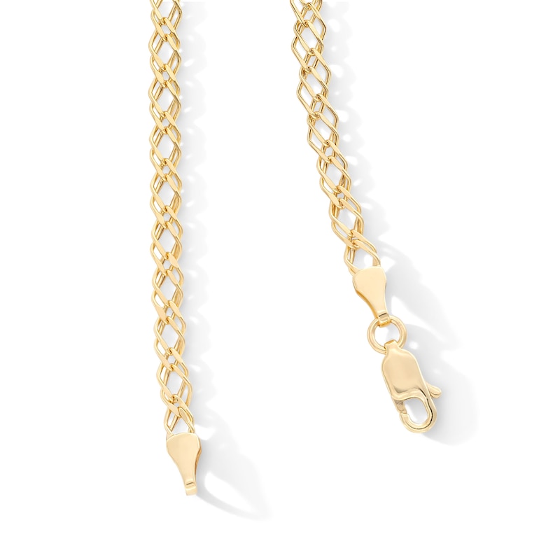 Main Image 2 of 10K Hollow Gold Rombo-Style Chain - 20"