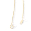 Thumbnail Image 2 of 14K Hollow Gold Cable Chain - 18"