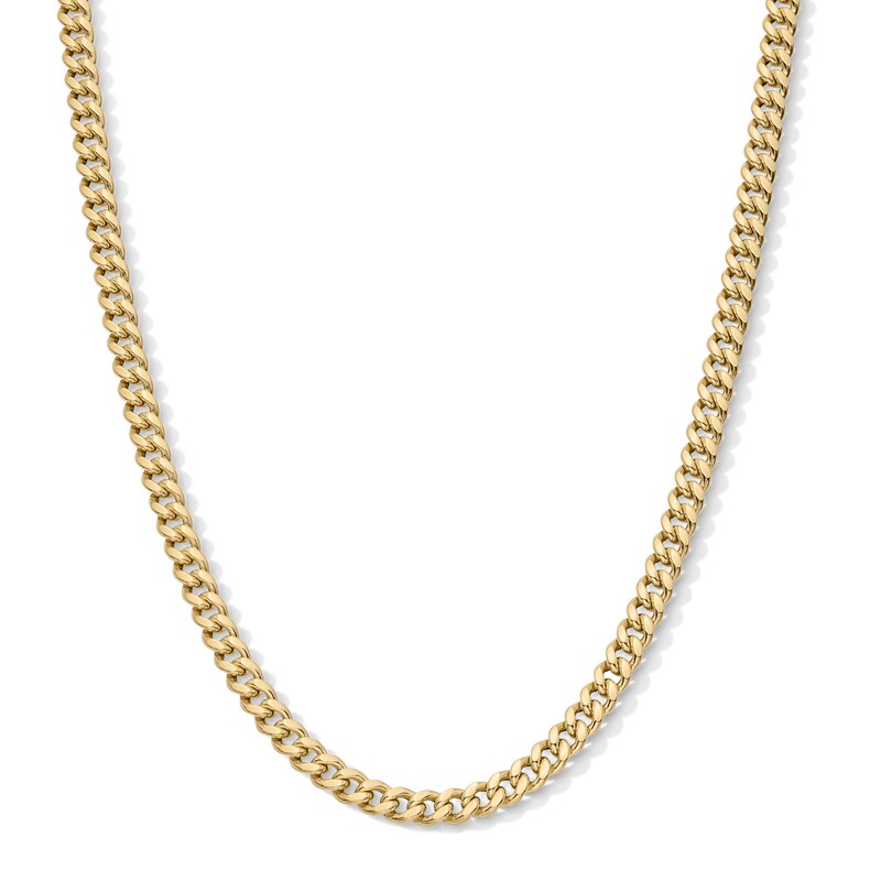 10K Gold Bonded Miami Cuban Curb Chain - 22"