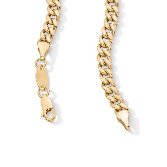 10K Gold Bonded Miami Cuban Curb Chain - 22"