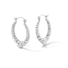 Thumbnail Image 1 of Sterling Silver Multi Heart Hoops