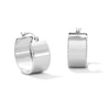 Thumbnail Image 1 of Sterling Silver Wide Hoops