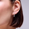 Thumbnail Image 2 of Sterling Silver Textured Hoops