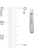 Thumbnail Image 3 of Sterling Silver Textured Hoops