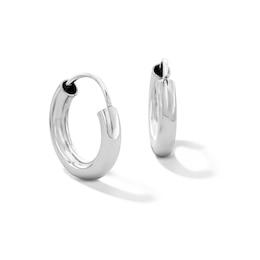 Sterling Silver Continuous Hoops