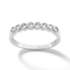 Thumbnail Image 1 of Solid Sterling Silver CZ Bezel Ring - Size 7