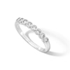 Thumbnail Image 3 of Solid Sterling Silver CZ Bezel Ring - Size 7