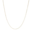 Thumbnail Image 1 of 10K Solid Gold Fancy Infinity Link Chain - 18"