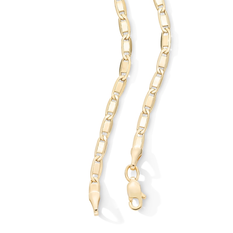 Main Image 2 of 10K Hollow Gold Valentino Chain - 18"