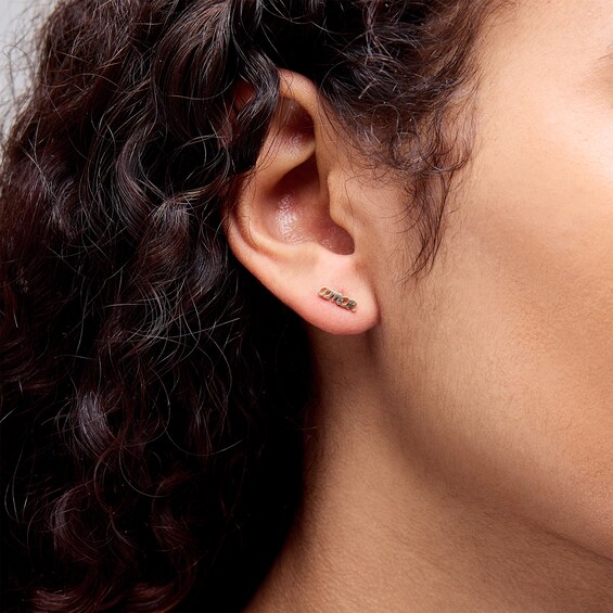 10K Gold Amor Studs