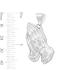 Sterling Silver Praying Hands Charm