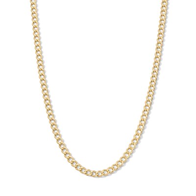 10K Gold Bonded Curb Chain - 18"
