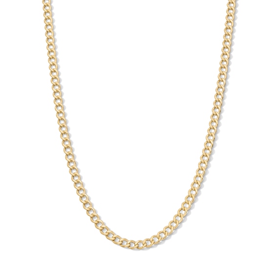 10K Gold Bonded Curb Chain - 18"