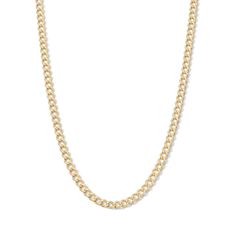 10K Gold Bonded Curb Chain - 18"