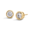 Thumbnail Image 1 of 10K Gold 1 1/5 CT. T.W. Lab-Grown Diamond Round Bezel Studs