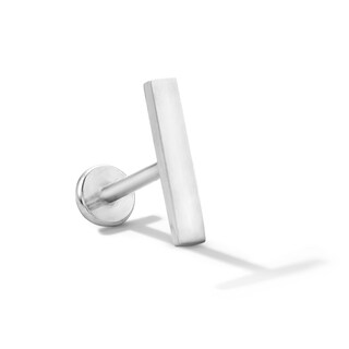 Solid Titanium Bar Cartilage Stud - 18G 5/16"