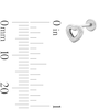 Thumbnail Image 2 of Solid Titanium Heart Cartilage Earring - 18G 5/16"