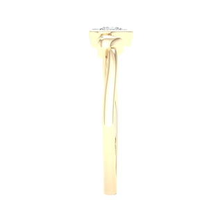 10K Gold 1/20 CT. T.W. Lab-Grown Diamond Heart Ring