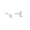 Thumbnail Image 1 of Stainless Steel L-Shaped Nose Stud Set - 20G