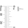 Thumbnail Image 3 of Stainless Steel L-Shaped Nose Stud Set - 20G
