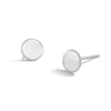 Thumbnail Image 1 of Solid Sterling Silver Disc Studs