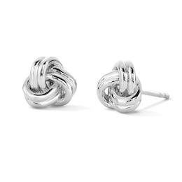 Sterling Silver Knot Studs