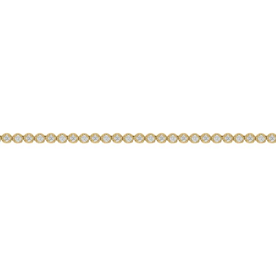 14K Gold Plated 1 CT. T.W. Lab-Grown Diamond Tennis Bracelet - 7"