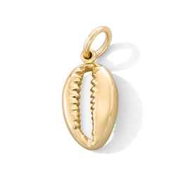 14K Gold Plated Conch Necklace Charm